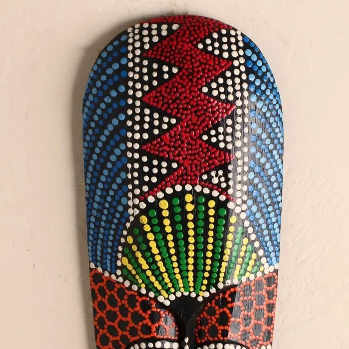 Маска дерево "Бурунг" 32,5х15,5х4 см МИКС