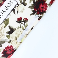 Пакет подарочный ламинированный горизонтальный &laquo;For you&raquo;, L 40 &times; 31 &times; 14 см