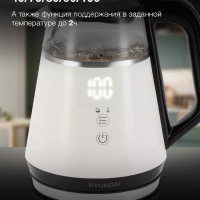 Чайник HYK-G3013 1.0л 2200Вт