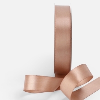 Лента атласная двухсторонняя №812 20мм*25&plusmn;1м телесный TR