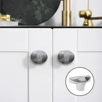 Ручка-кнопка CAPPIO, цинк, d=35 мм, цвет хром