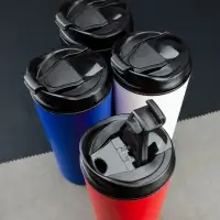 Термостакан Edda, красный