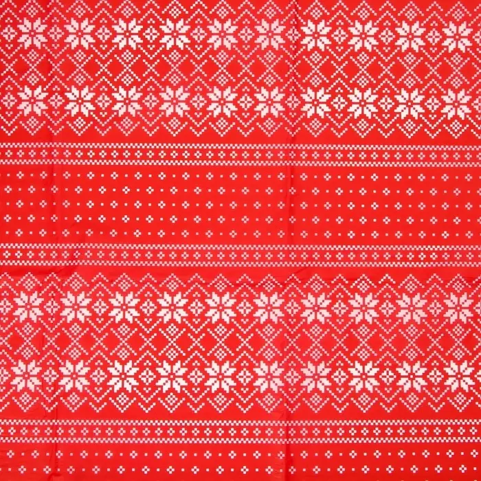 Бумага упаковочная тишью, новогодняя упаковка &laquo;Узоры&raquo;, 50&times;66 см