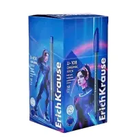 Ручка шариковая ErichKrause U-108 Original Stick, узел 1.0 мм, чернила синие, супермягкое письмо, длина линии письма 1000 метров