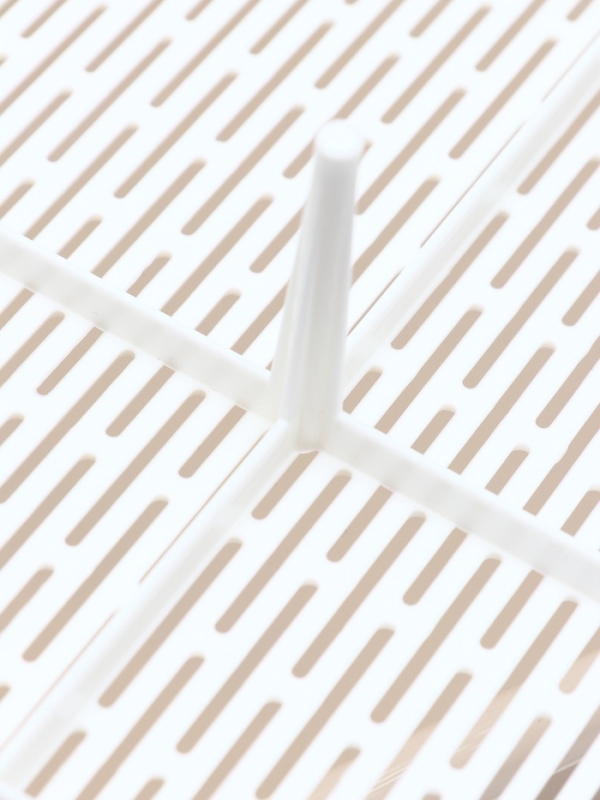 Лоток ALTA для кошек с сеткой 50 х 38 х13,5 см , бело-бежевый