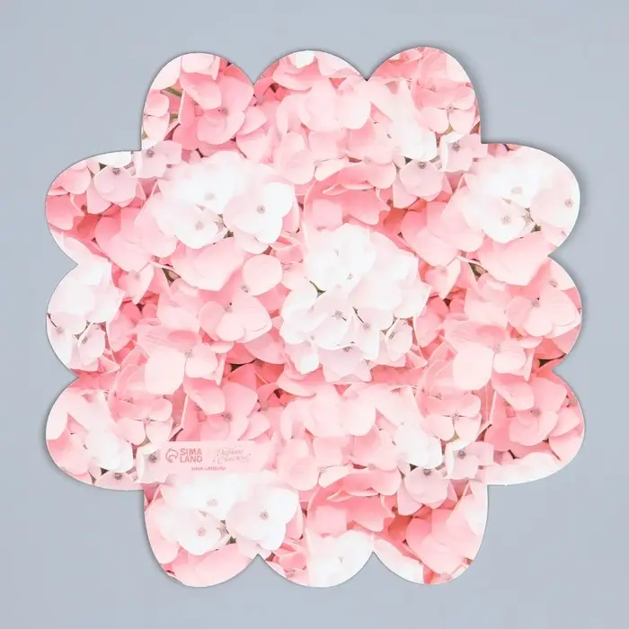 Коробка для печенья, кондитерская упаковка с пластиковой крышкой, Present, 10.5 х 10.5 х 3 см