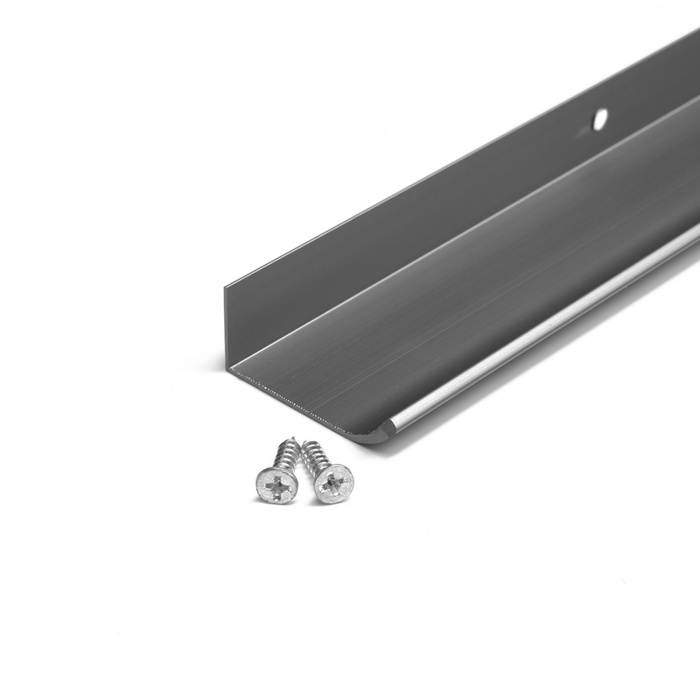 Ручка торцевая CAPPIO RT002, L=500 мм, м/о 288 мм, цвет серый, 4 шт.