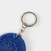 Брелок "Ловец снов" 19 см, цв. синий