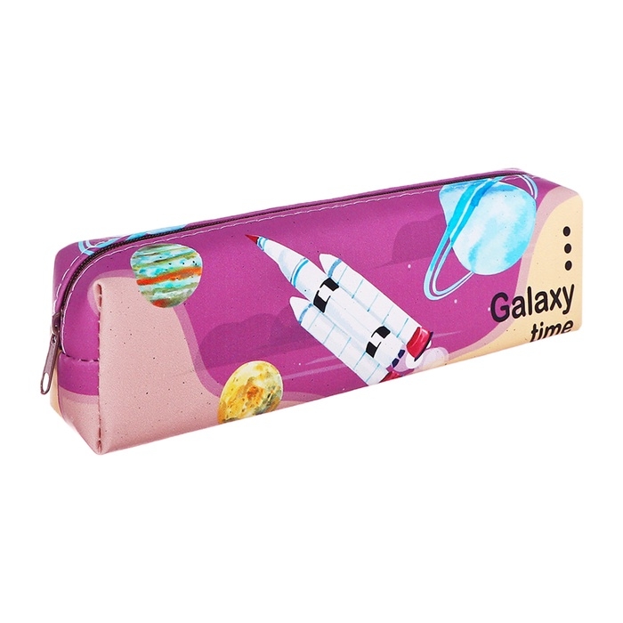 Пенал школьный &laquo;Космонавт&raquo;, на молнии, МИКС