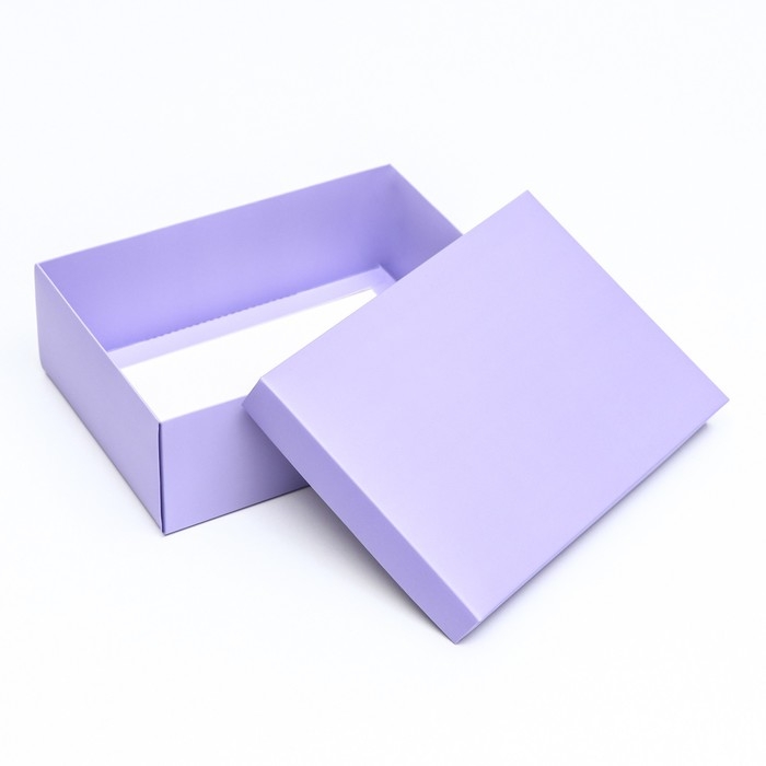 Коробка подарочная складная, упаковка, &laquo;Лавандовая&raquo;, 21 х 15 х 7 см