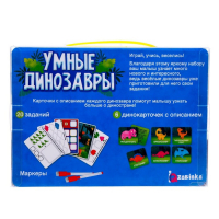 Развивающий набор &laquo;Умные динозавры&raquo;, 20 карточек, 3+