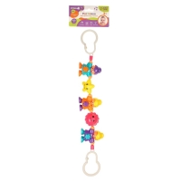 Растяжка на коляску/кроватку &laquo;Человечки&raquo;, 3 игрушки, Крошка Я