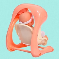 Пупс &laquo;Милый малыш&raquo; с качелью, 15 см, МИКС