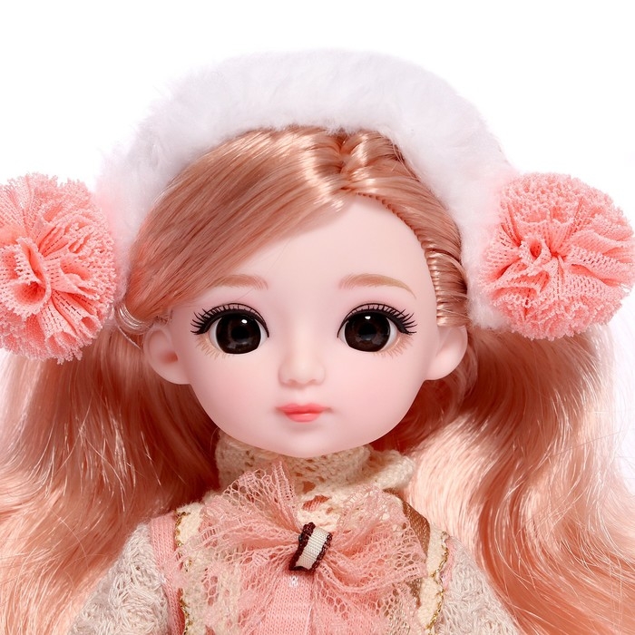 Кукла шарнирная &laquo;Арина&raquo; в платье, МИКС