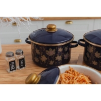 Набор для специй из стекла Доляна &laquo;Стиль&raquo;, 2 предмета: солонка 50 мл, перечница 50 мл, h=7 см