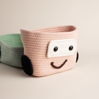 Корзина для хранения плетёная ручной работы SL Home, 42&times;23&times;17 см