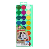 Акварель Луч ZOO, 24 цвета, без кисти