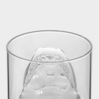 Набор стопок - шотов стеклянных с двойными стенками Magistro &laquo;Череп&raquo;, 150 мл, 8&times;8,5 см, 2 шт