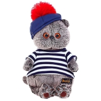 Мягкая игрушка &laquo;Басик&raquo; в тельняшке и берете, 22 см