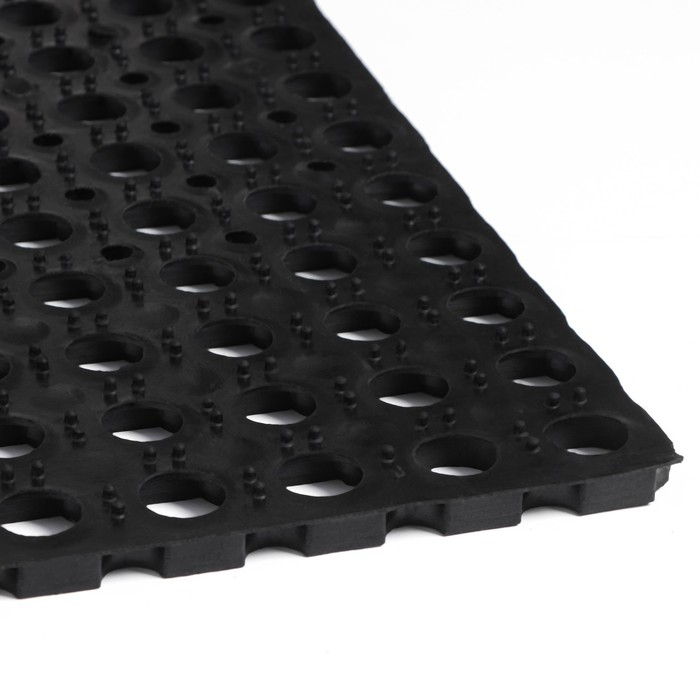 Коврик ячеистый грязесборный, 50&times;100&times;1,6 см, цвет чёрный