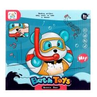 Игрушка для купания в ванной &laquo;Мишка&raquo;, генератор пены, работает от батареек