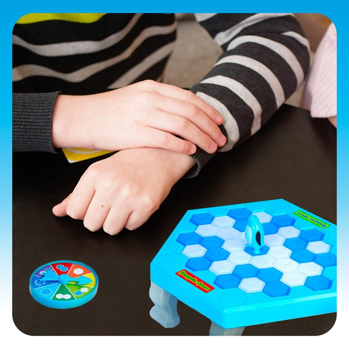 Настольная игра на логику «Спаси пингвина», 2-4 игрока, 3+ Настольная игра на логику «Спаси пингвина», 2-4 игрока, 3+