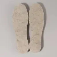 Стельки для обуви &laquo;Мягкий след&raquo;, утеплённые, универсальные, 36-46 р-р, пара, цвет бежевый