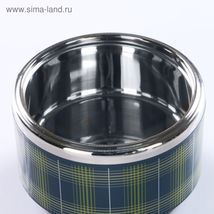 Ланч бокс с отделениями большие, контейнер для еды "Аланхе", 1.08 л, 2 уровня, сохраняет теп