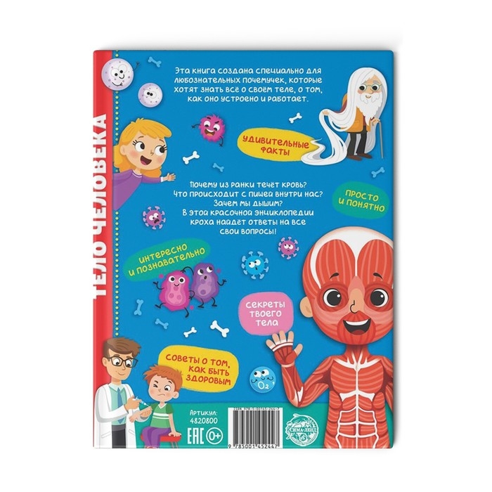 Энциклопедия в твёрдом переплёте &laquo;Тело человека&raquo;, 48 стр.