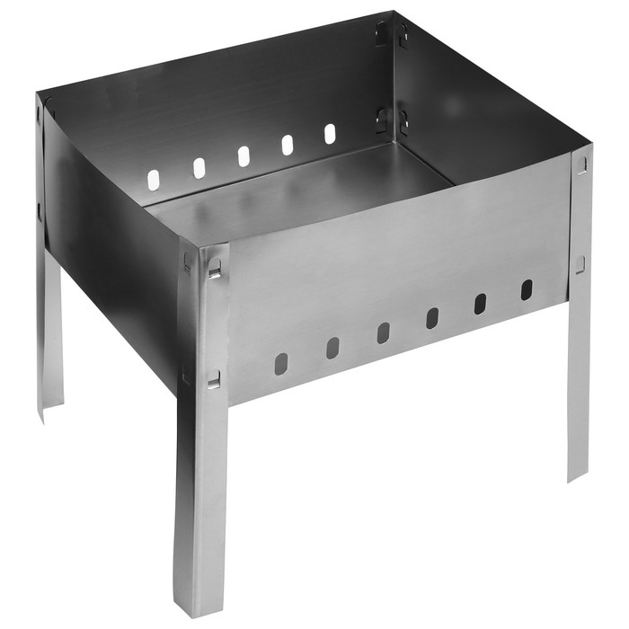 Мангал «Мини» без шампуров, 30х24х24 см, разборный Мангал «Мини» без шампуров, 30х24х24 см, разборный