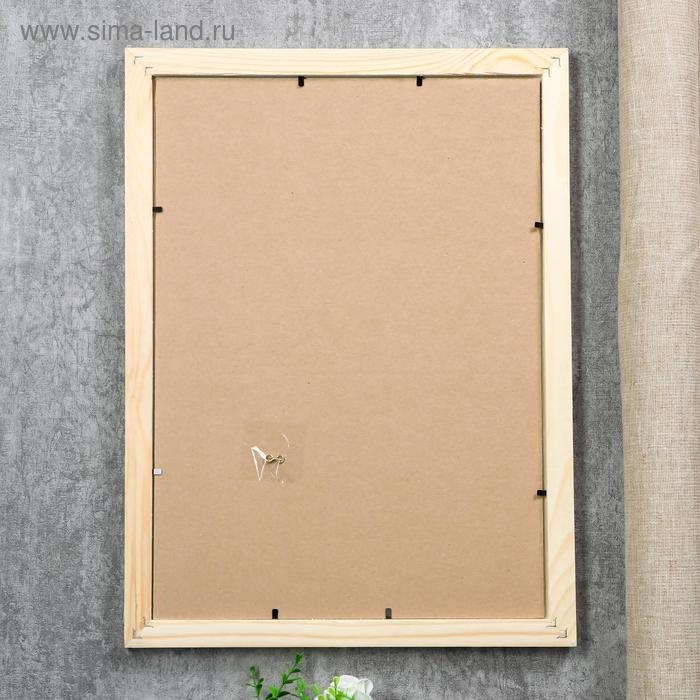 Фоторамка сосна 35 30х42 см бесцветная