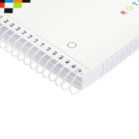 Тетрадь А4 120л кл на спирали "Тот самый кот", S-touch,многоур перф,3цв разд,офс 60-65г/м&sup2;