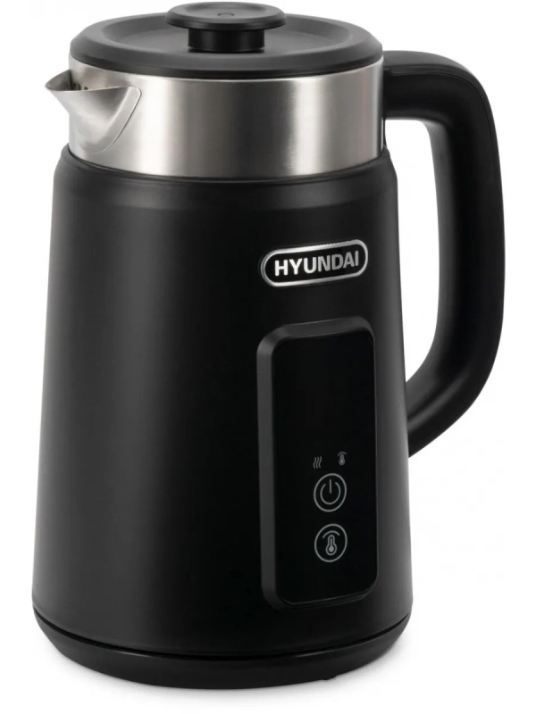 Чайник HYK-S3505 1,5л 2200Вт черный (металл)