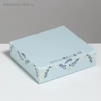 Коробка подарочная новогодняя складная &laquo;Новогодняя&raquo;, 20 х 18 х 5 см, Новый год