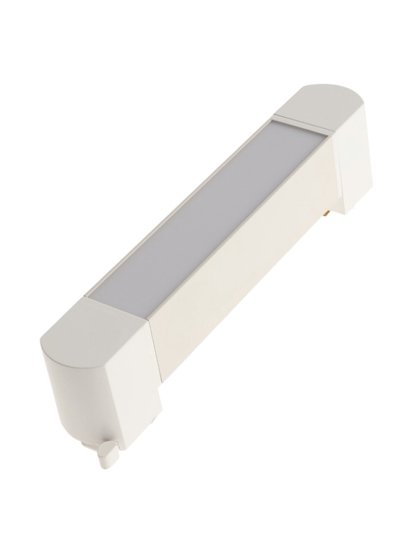 Трековый светильник линейный, поворотный, 10 Вт, 900 Лм, 4000К, IP20, белый