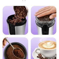 Кофемолка электрическая для кофе КТ-7654 - 120 Вт