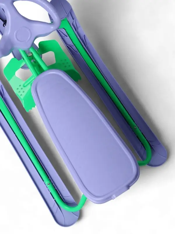 Снегокат, мятный, сиреневый, ТСП/МС Nika Kids