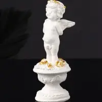 Набор фигура и подставка "Ангел и сердце" 12х20х10 см