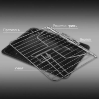 Мини-печь MIO-HY086 38л. 1600Вт черный