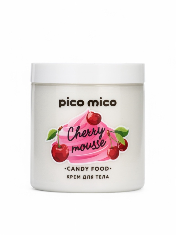 CANDY FOOD Крем для тела, вишневый мусс, 250 мл