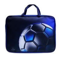 Папка с ручками текстильная А4, 350 х 270 х 100 мм, Calligrata TOP "Мяч"