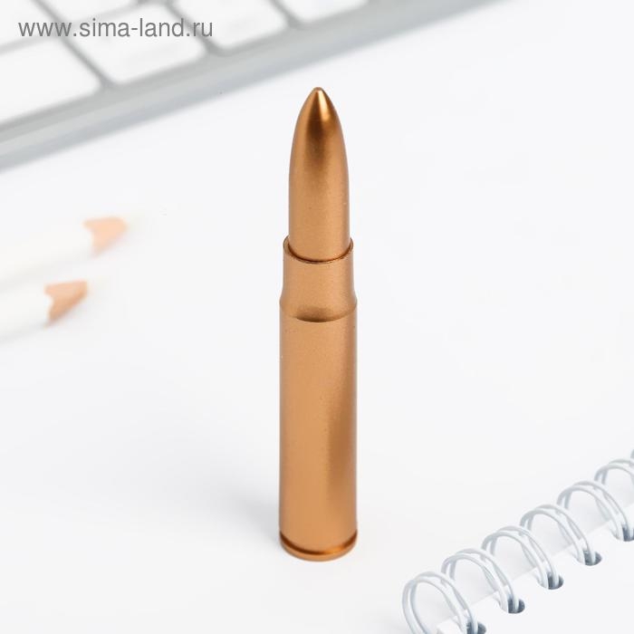 Ручка прикол шариковая пуля &laquo;Настоящий мужик. 23 февраля&raquo;