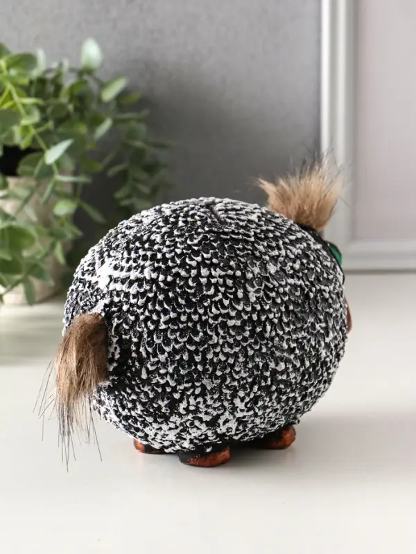 Копилка "Овечка" 12,5х17,5х12,5 см, белая