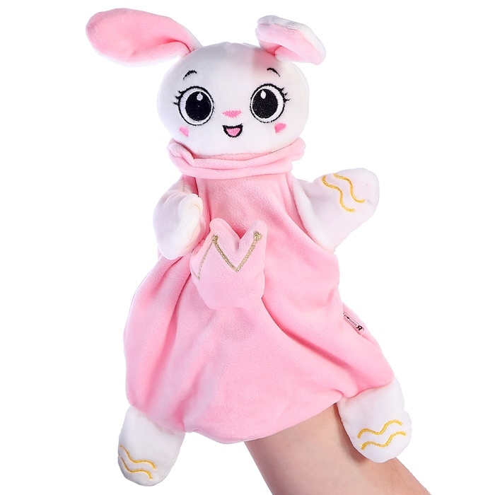 Мягкая игрушка - комфортер &laquo;Зайчик&raquo;, розовый