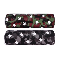 Пенал школьный &laquo;Миллитари&raquo;, на молнии, МИКС