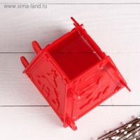 Пасочница "Пасхальная" пластик, 11х11х11 см