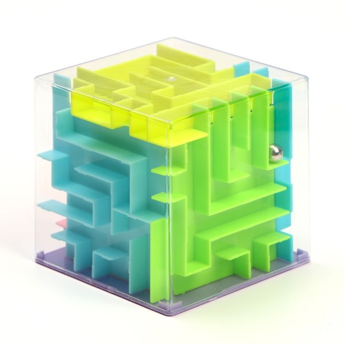 Головоломка лабиринт с шариком &laquo;Птичка&raquo;, МИКС, в шоубоксе