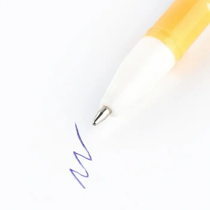 Ручка шариковая, синяя паста 0.5 мм с колпачком пластик &laquo;Удар ярости&raquo;