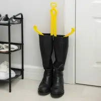 Держатель для голенищ обуви складной, 33(50,5)&times;7,5 см, цвет МИКС