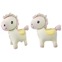 Воздушный шар фольгированный 3D 25" &laquo;Лошадка&raquo;, кремовый